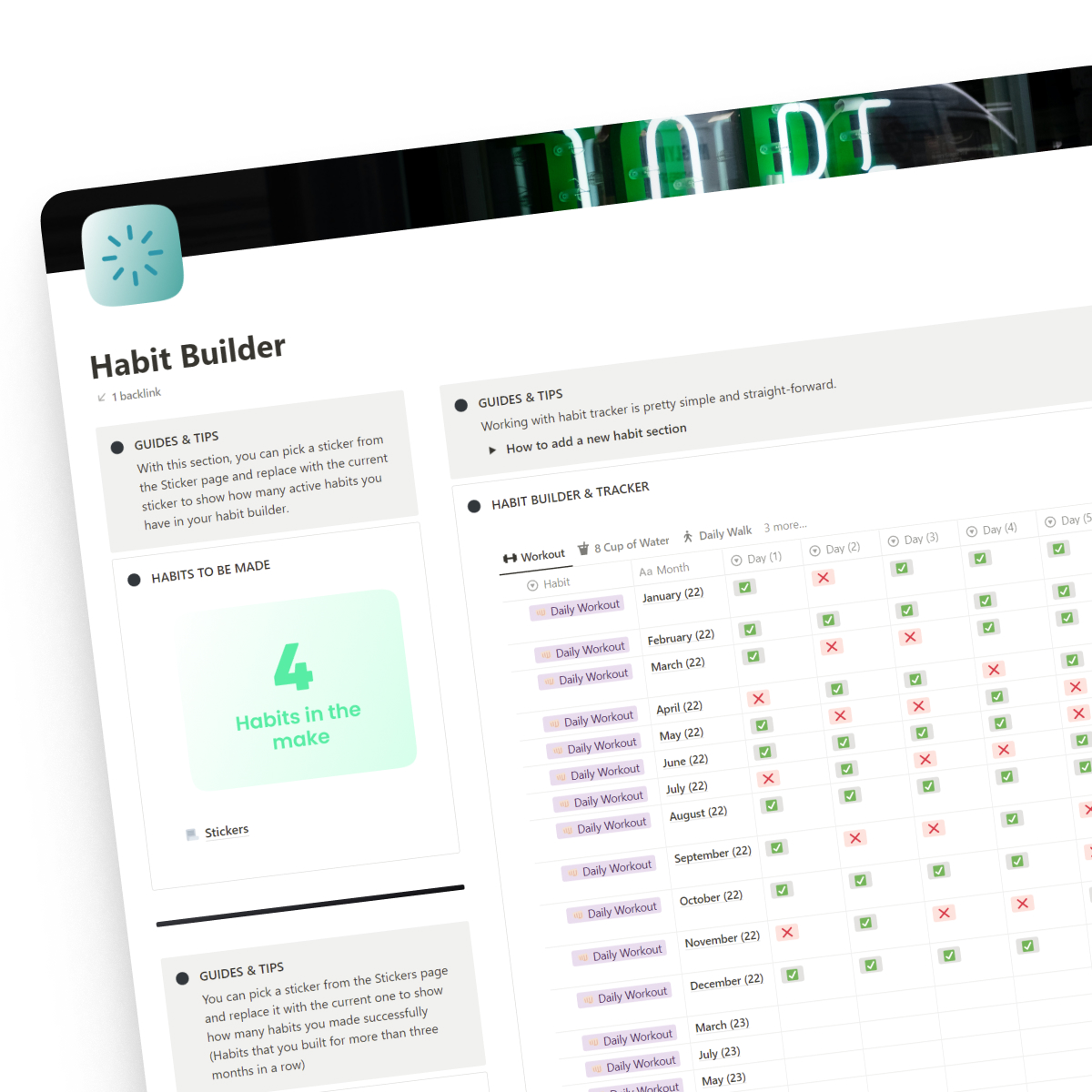 Habit Builder & Tracker