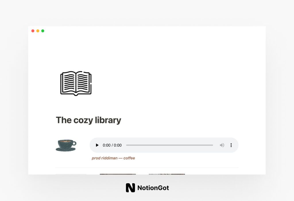 Reading goals tracker - Notion Templates for Book Lovers