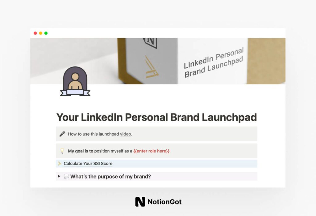 LinkedIn Personal Brand Launchpad
