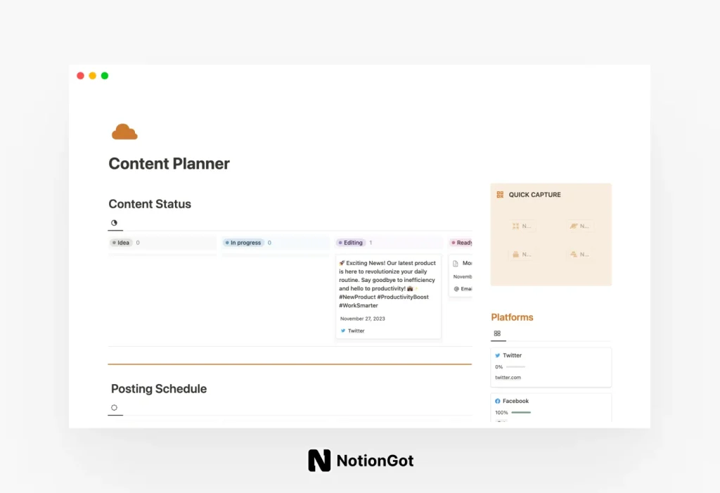 Content Planner (FREE)
