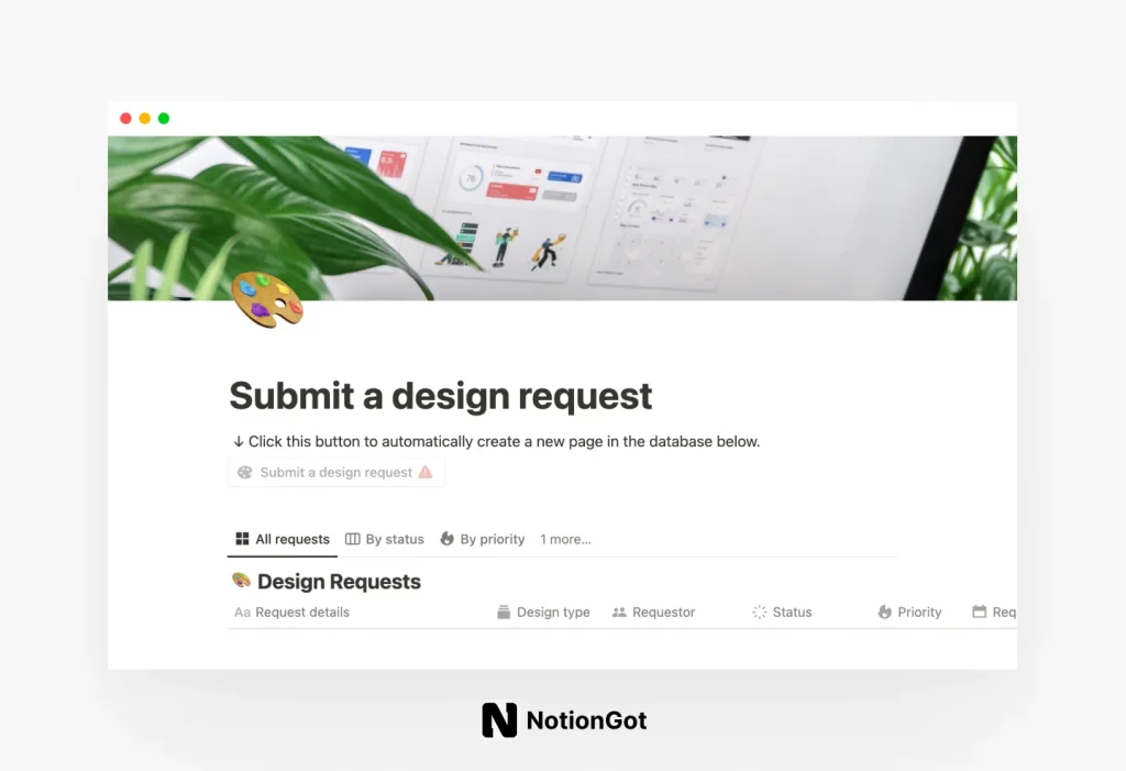 Submit a design request
