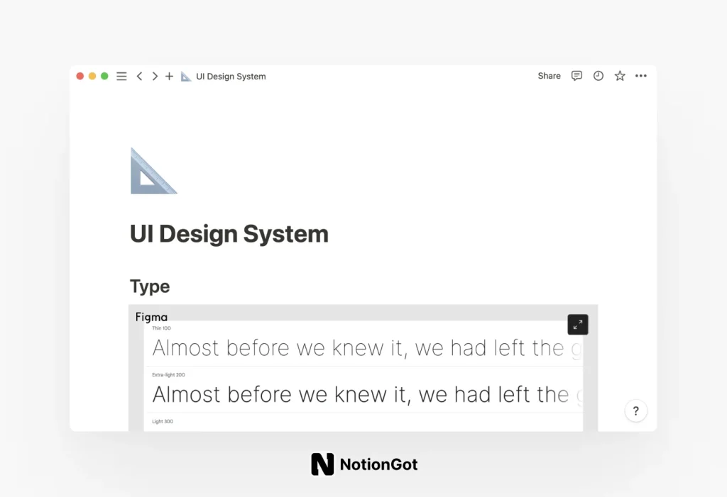 UI Design System