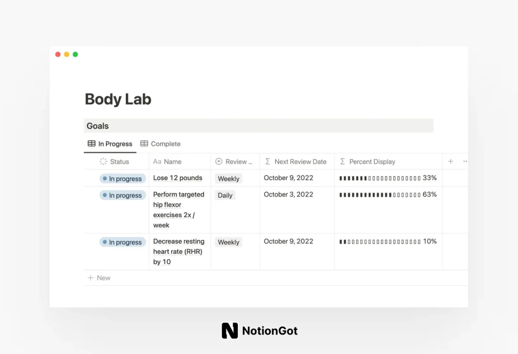 Body Lab - Nutrition & Fitness Management System