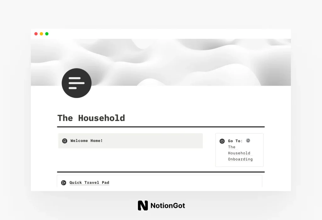 The Notion Household