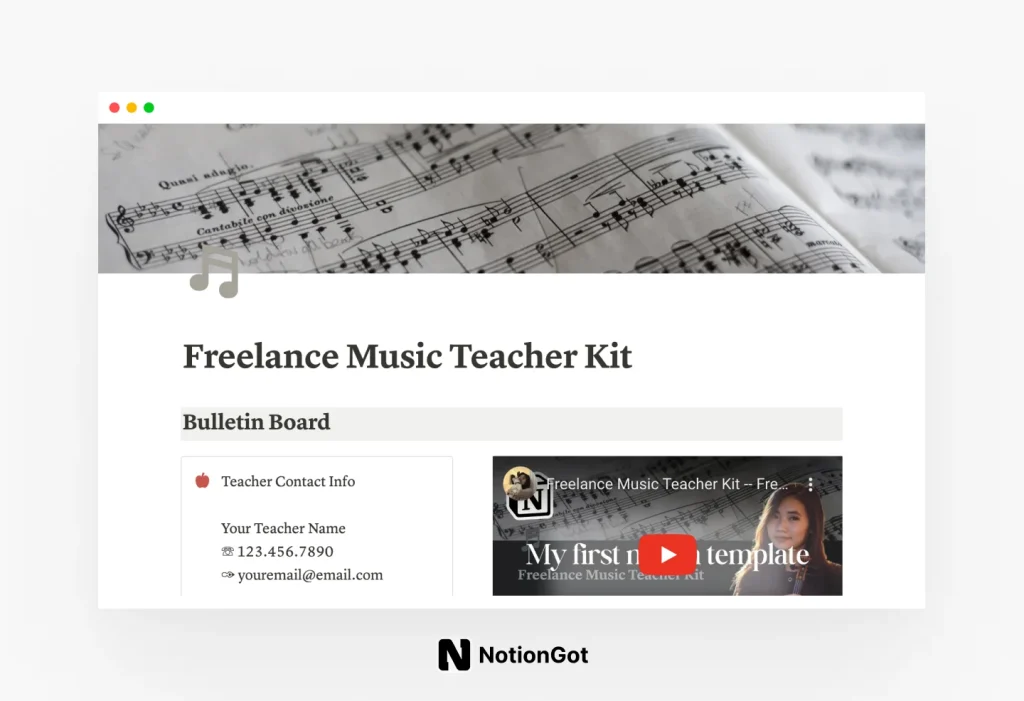 Freelance Music Teacher