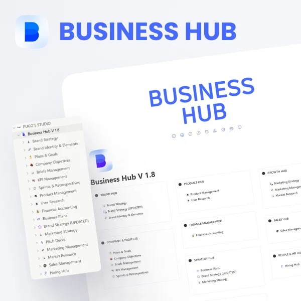 Business Hub Notion Template
