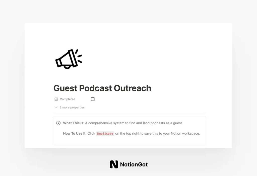 Guest Podcast Outreach Toolkit