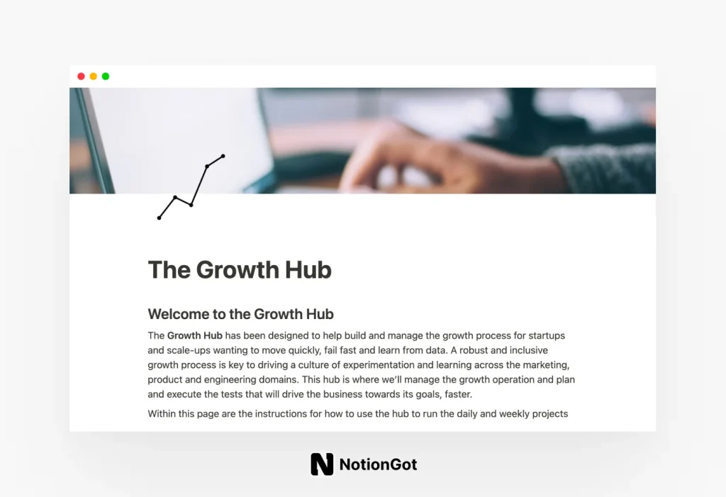 The Growth Hub Template