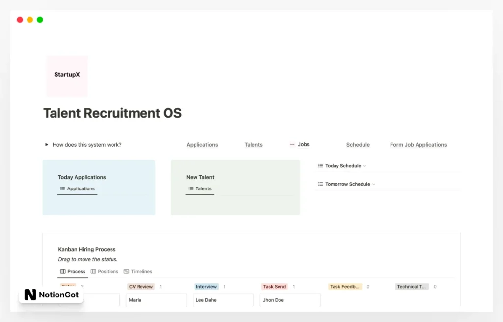 Talent Recruitment OS