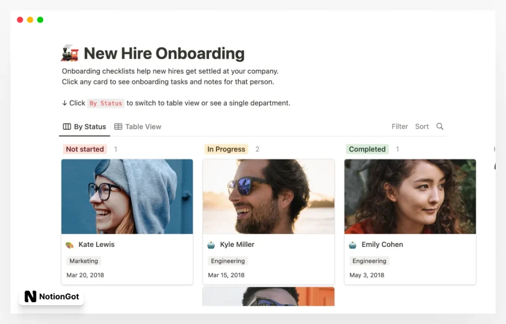 New Hire Onboarding