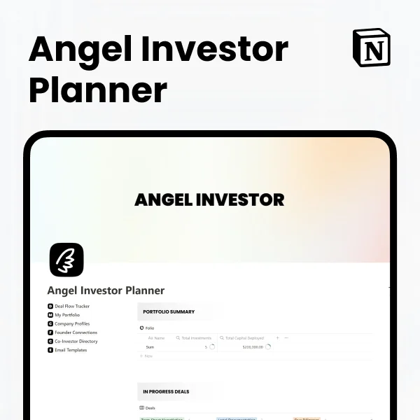 the Ultimate Angel Investor Planner